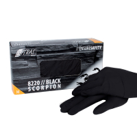 Latexhandschuhe Black Scorpion Schwarz Gr. M Latexhandschuhe Black Scorpion Schwarz Gr. M