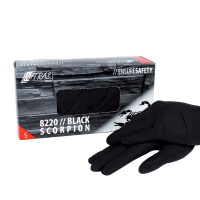 Latexhandschuhe Black Scorpion Schwarz Gr. S Latexhandschuhe Black Scorpion Schwarz Gr. S