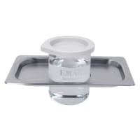 EM-20 hole cover with 600 ml glass