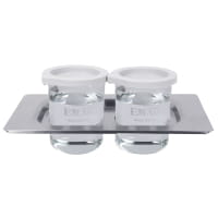 EM-30 couvercle perforé avec 2 béchers de 600ml EM-30 couvercle perforé avec 2 béchers de 600ml